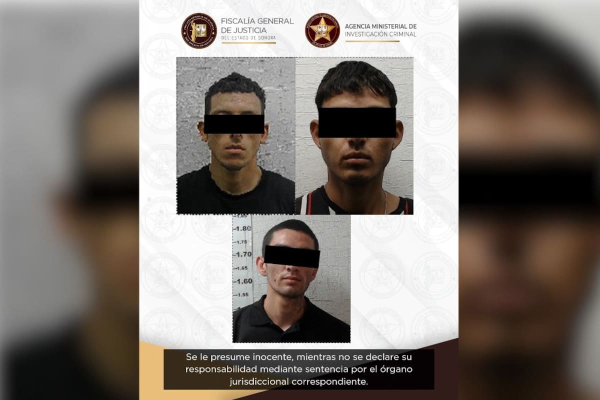 Condenan a 25 años de prisión a tres hombres por homicidio en Hermosillo