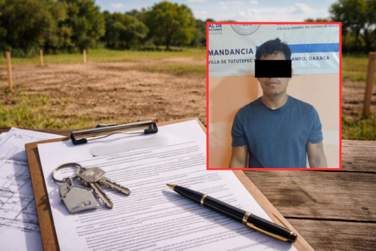 Golpeo a su madre por pelearse por un terreno y ahora esta detenido en Oaxaca