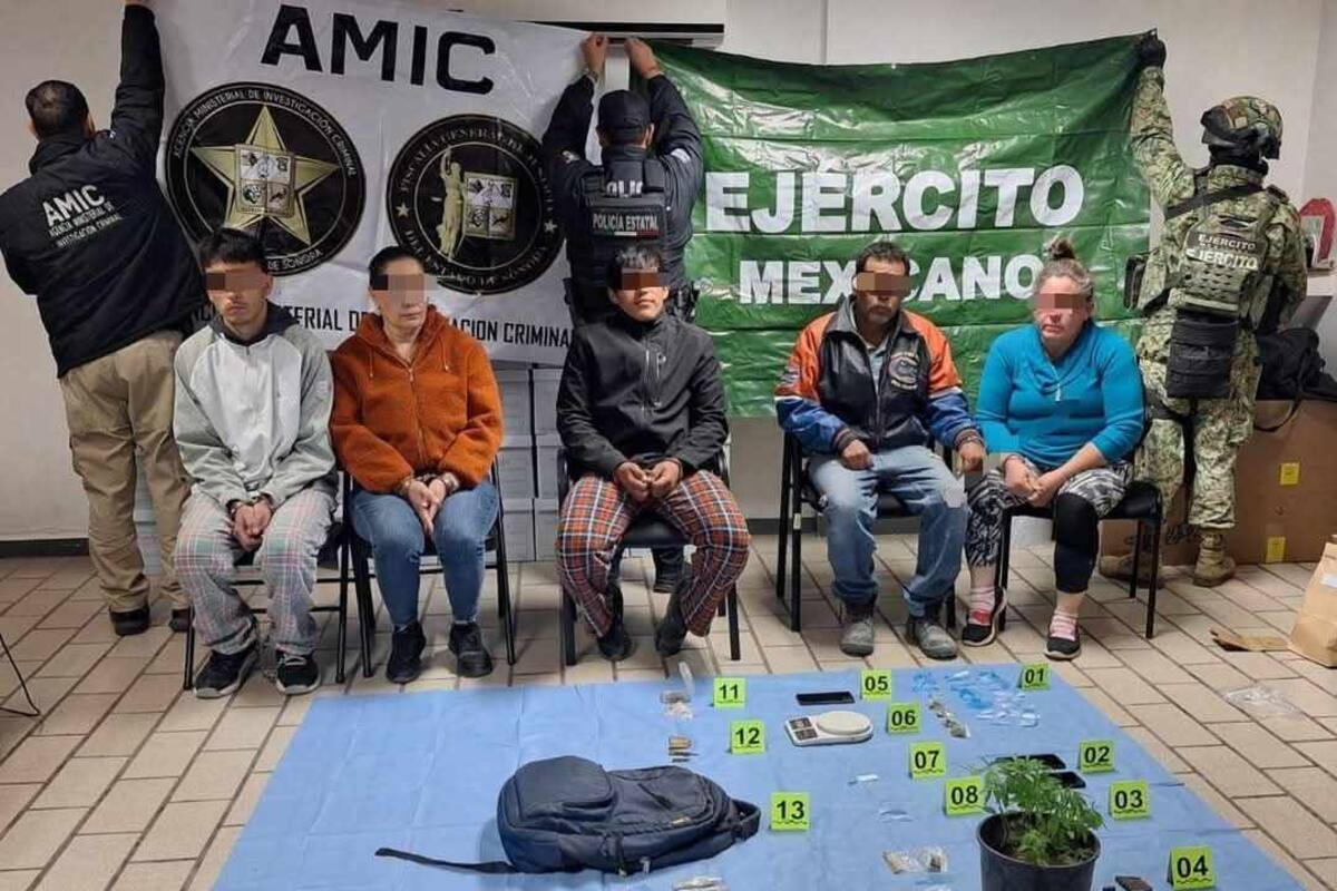 Cinco detenidos en cateos simultáneos realizados en Magdalena