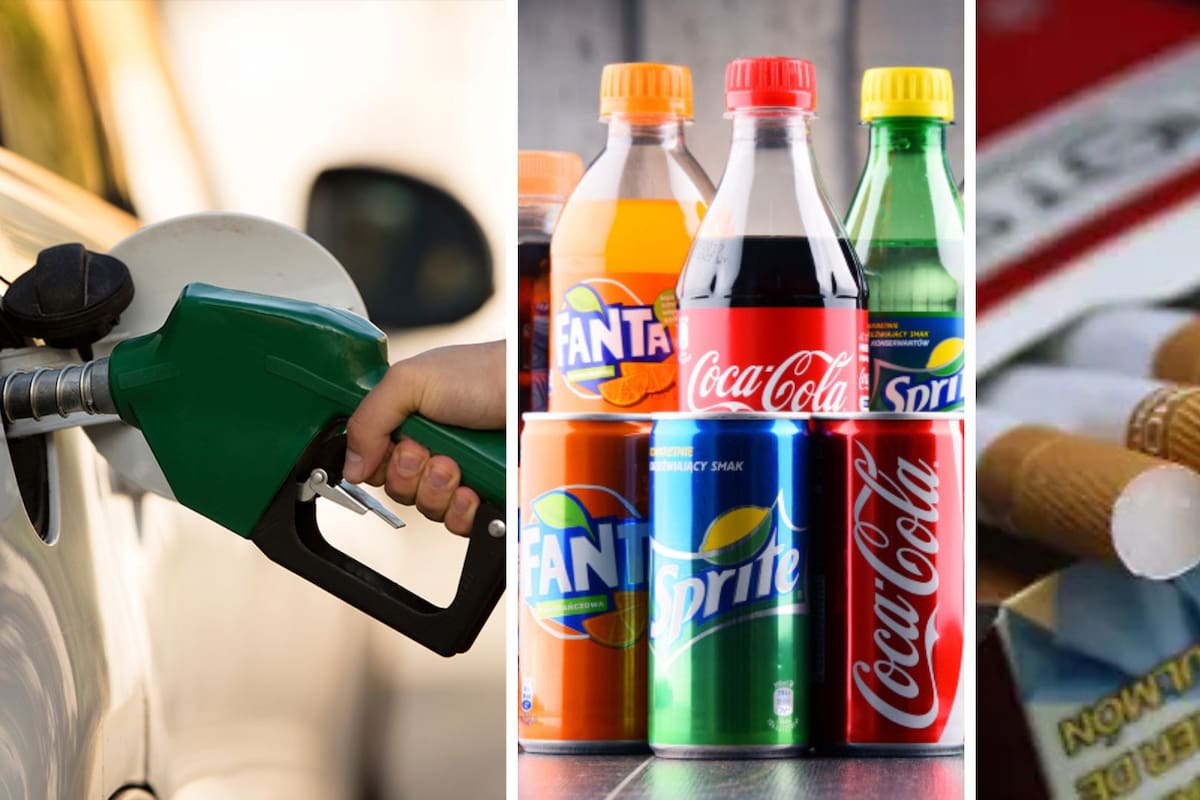 Gasolina, refrescos y cigarros serán más caros por aumento de impuesto en 2025