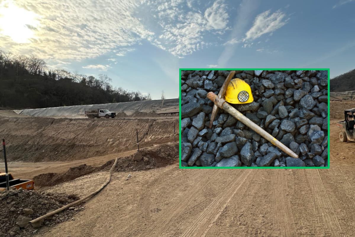 Cuatro mineros siguen atrapados tras derrumbe en Sinaloa; los 4 se mantienen con vida y reciben suministro de oxígeno y agua