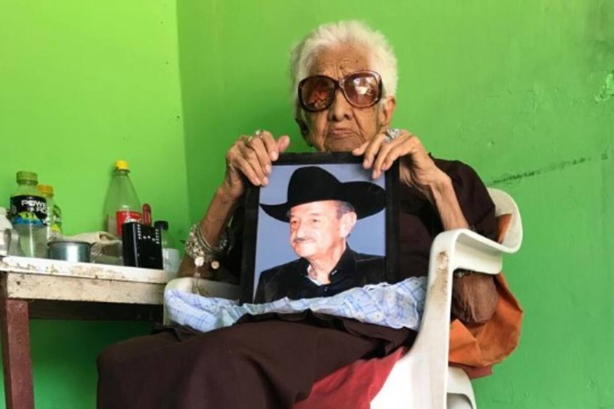 "Doña Nachita" asegura que festejó sus 110 años de edad