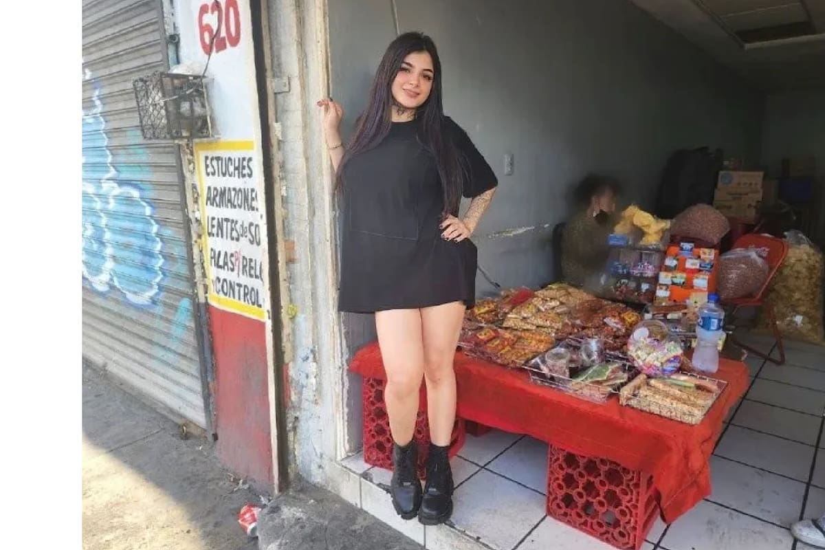 Karely Ruiz recuerda de dónde viene y visita el lugar donde vendía dulces con su familia
