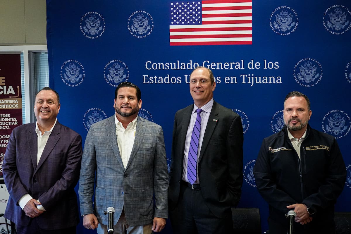 Relanzan en Tijuana Botón de Emergencia para visitantes extranjeros