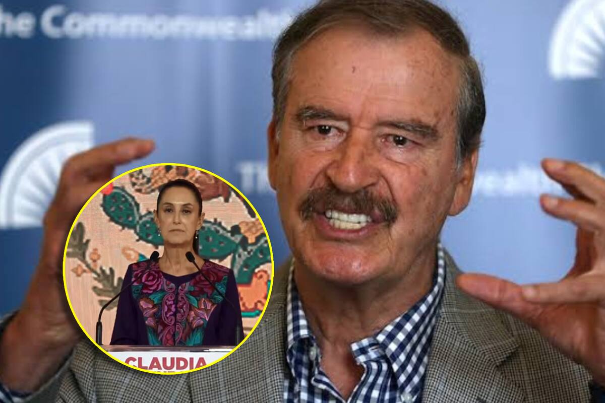 Vicente Fox acusa a Claudia Sheinbaum de fraude