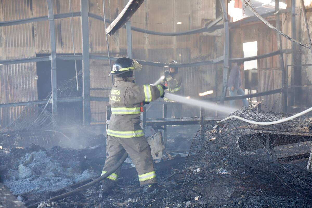 Incendio en Colchón Sonora deja pérdidas de 6 mdp