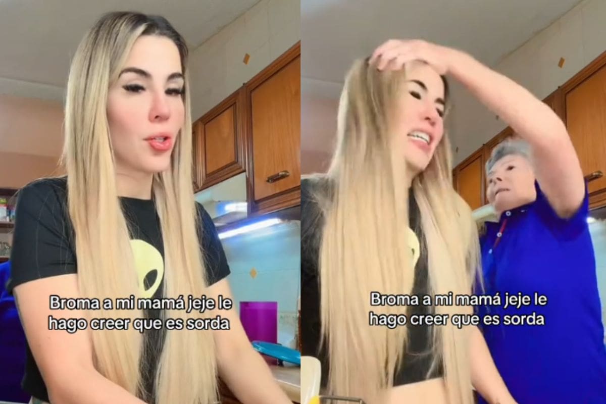 “Háblame fuerte”: Mujer finge ser sorda ante su madre y se hace viral