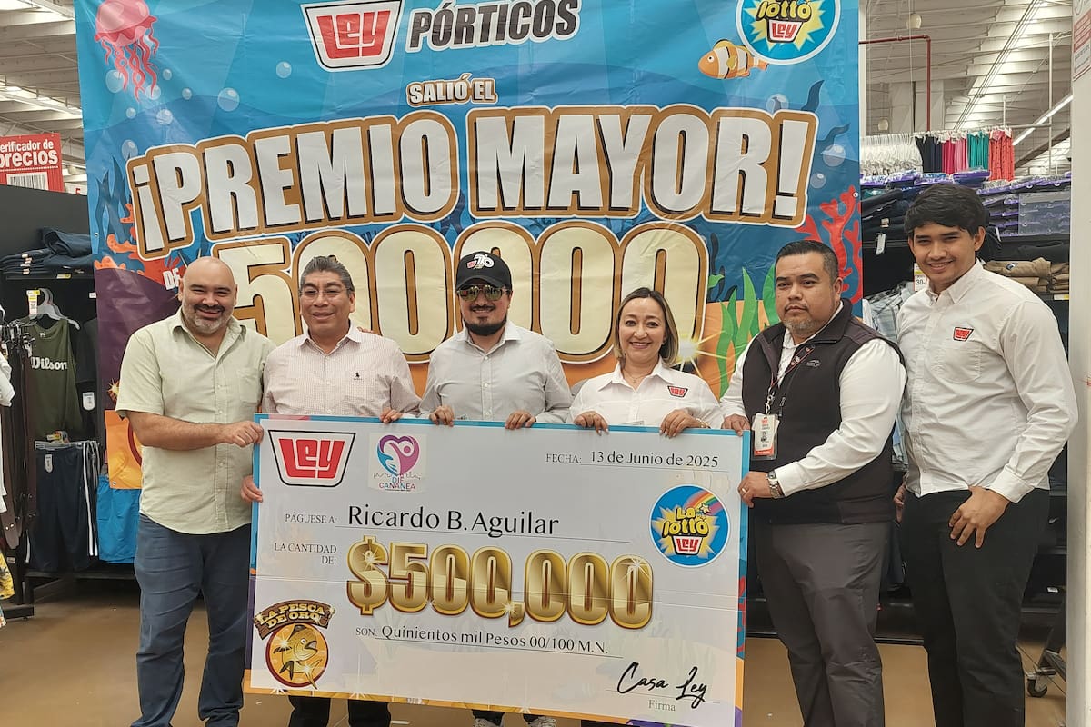 Casa Ley entrega premio de 500 mil pesos en Ensenada