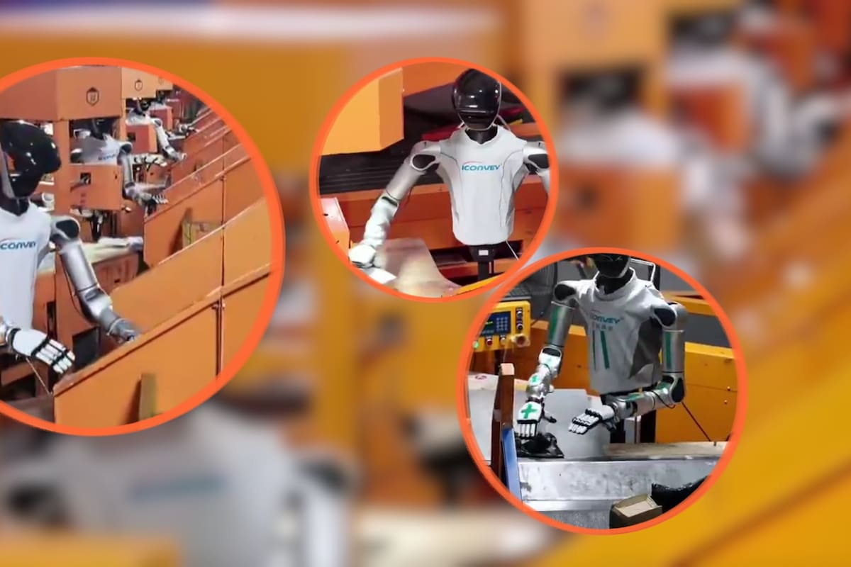 Mil robots humanoides chinos comenzarán a sustituir trabajadores en centros logísticos tras alcanzar una eficiencia del 85 por ciento respecto al humano y demostrar que pueden operar sin descanso las 24 horas del día según la empresa RobotEra