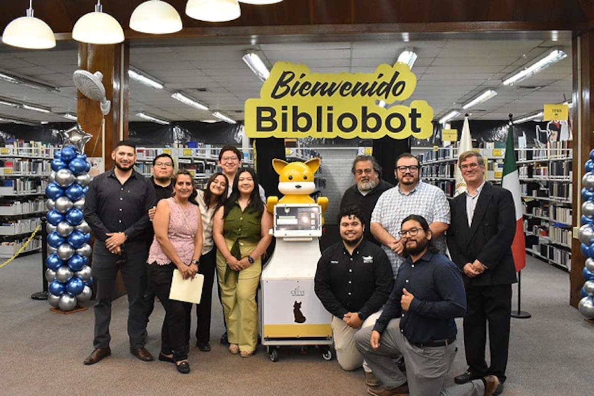 Desarrollan en Cetys primer robot bibliotecario autónomo de consulta digital ia: “Bibliobot”