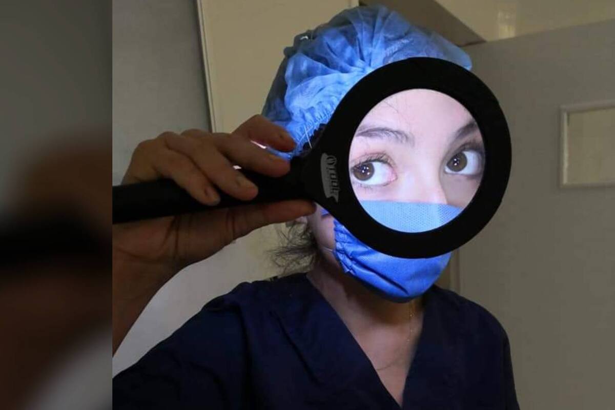 Enfrenta doctora con decisión problema visual