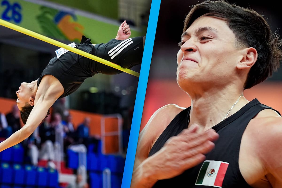 Erick Portillo rompe récord con salto de 2.30 metros y gana la primera medalla para México en salto de altura en la historia de los mundiales de atletismo indoor