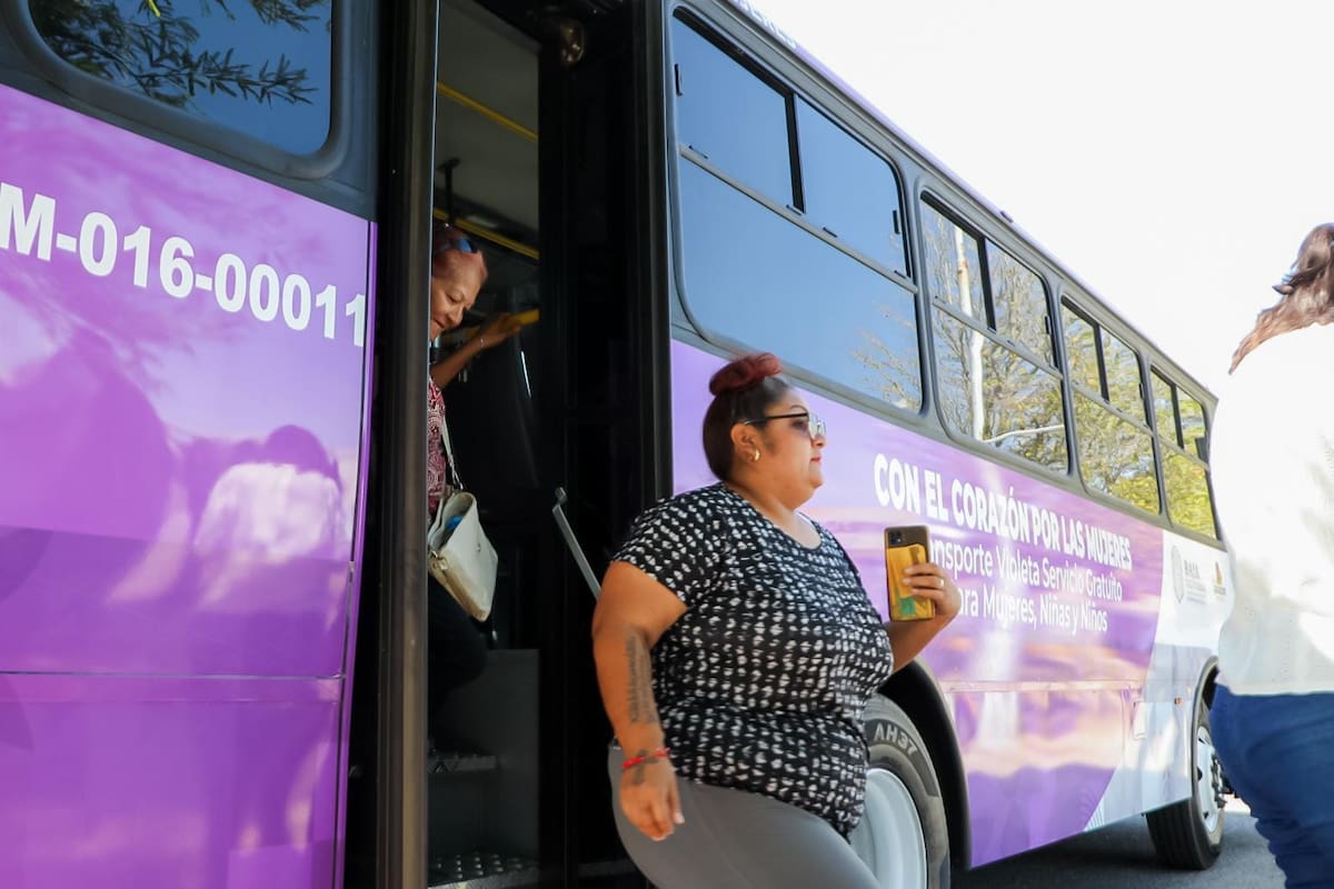 Impulsa gobernadora Marina del Pilar programas y nuevas rutas de transporte para mejorar la movilidad en Baja California