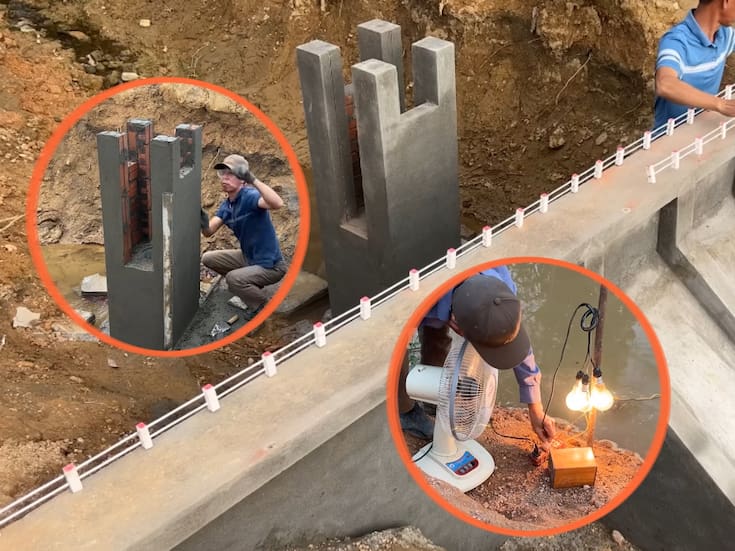 Un hombre aprovechó un río cercano, construyó su propia central hidroeléctrica desde cero y ahora vive fuera de la red eléctrica: genera energía estable para su casa, evita cortes y reduce costos con un sistema que él mismo diseñó y mantiene