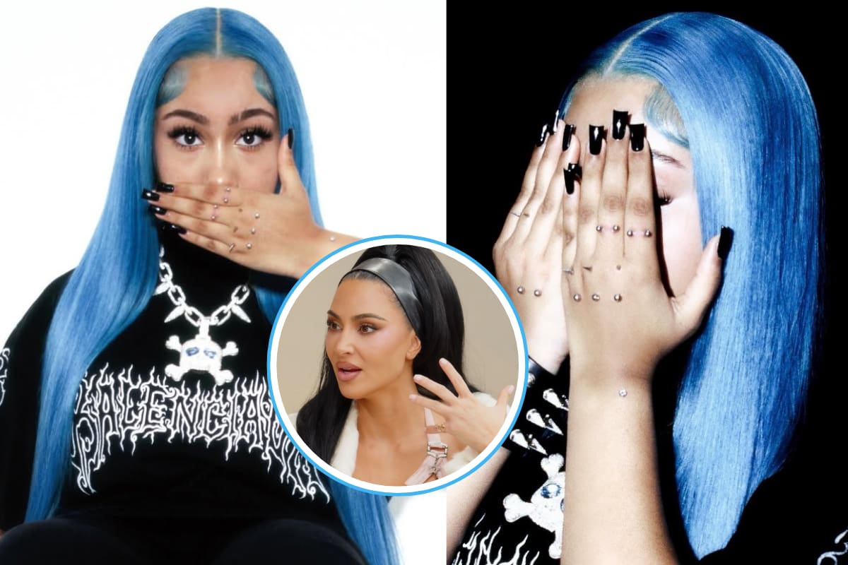 North West aparece con inusuales piercings en las manos y tunden a Kim Kardashian en redes sociales; Kim defiende a su hija