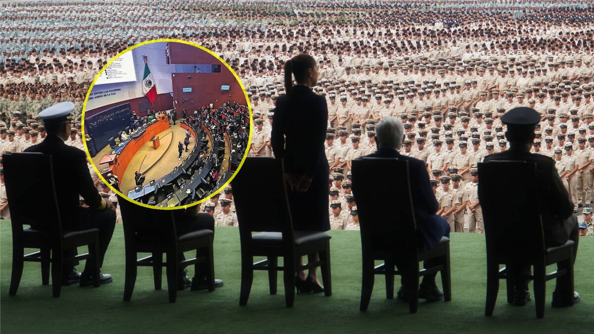 Reforma a la Guardia Nacional aprobada por el Senado. Foto: Especial