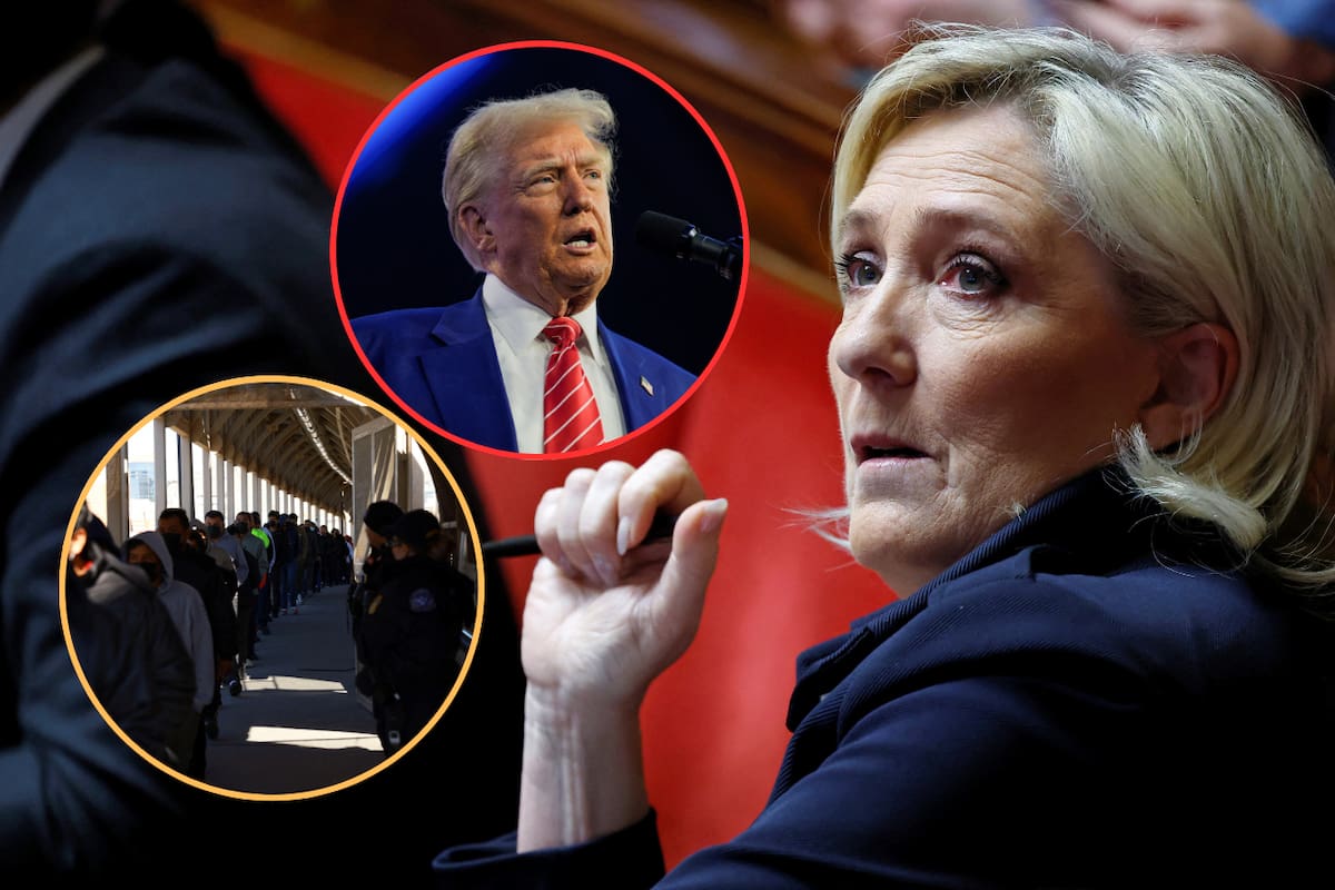 Marine Le Pen declara que las deportaciones de Donald Trump deberían tomarse como un ejemplo para Francia en la política migratoria. | Crédito: REUTERS