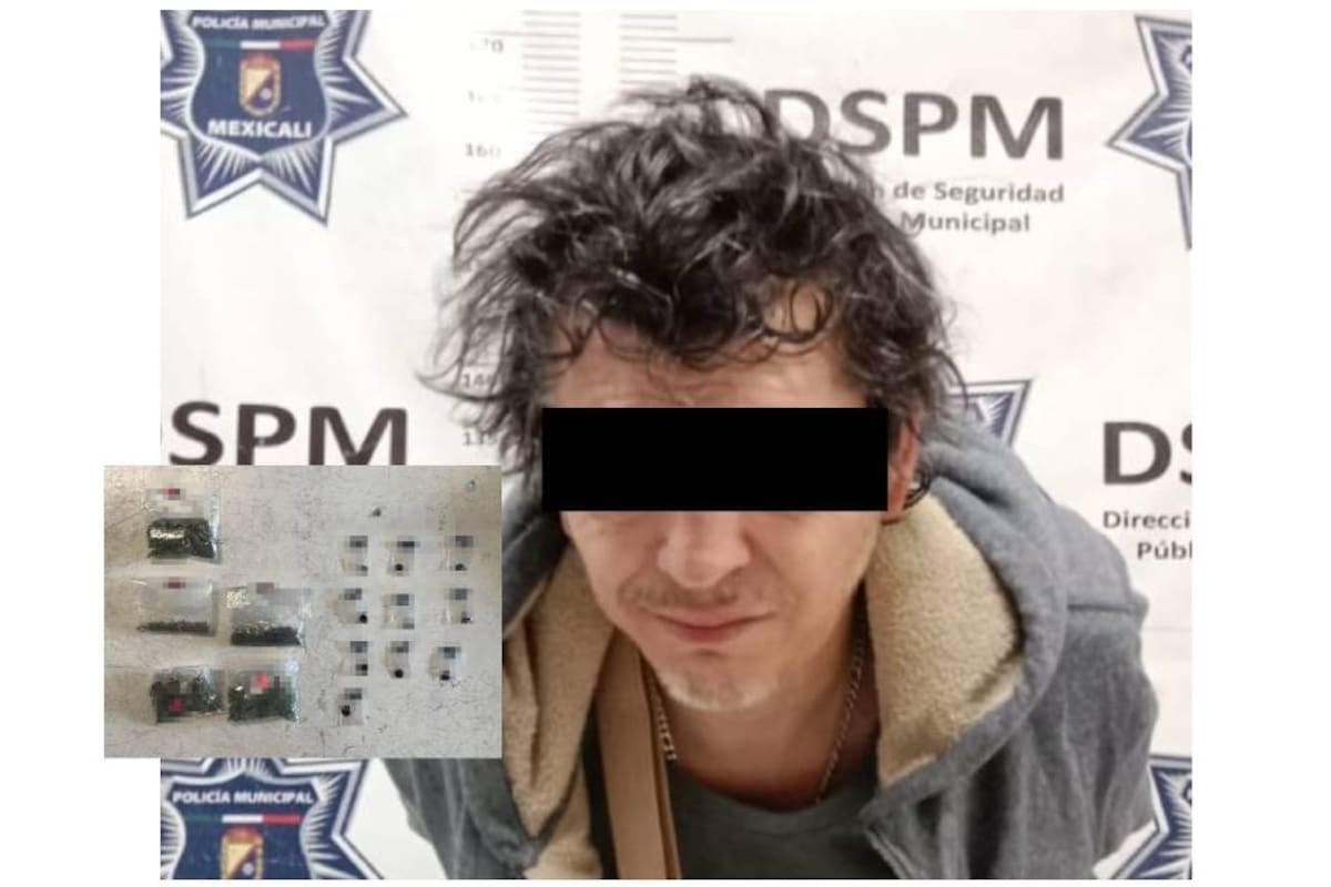 Sujeto es detenido con drogas en la Popular Nacionalista