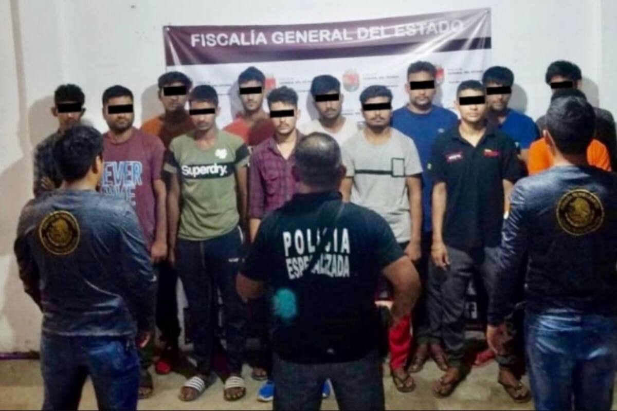 Rescatan a migrantes de India sometidos en Chiapas