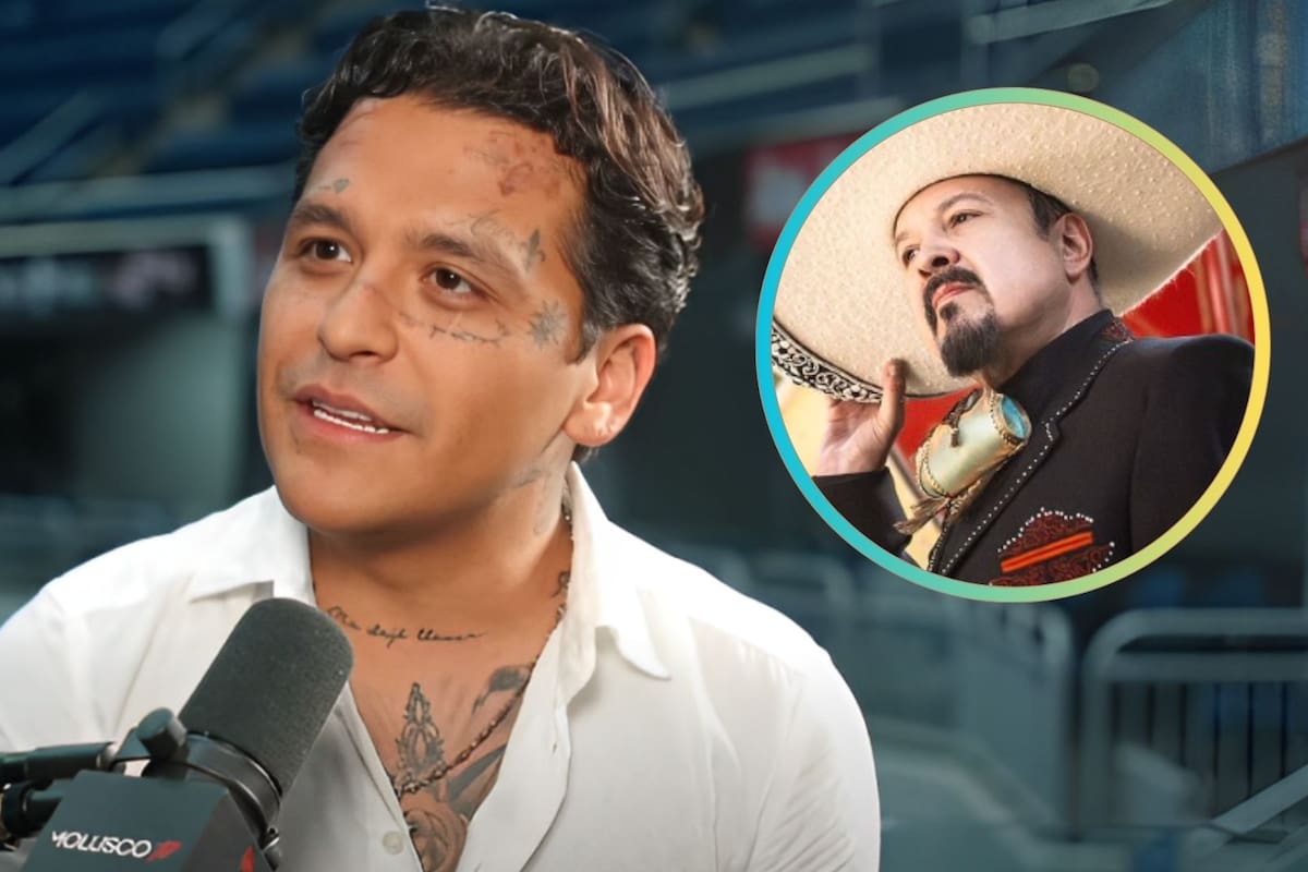 “Él es muy bueno conmigo”: Christian Nodal revela cómo es Pepe Aguilar como suegro