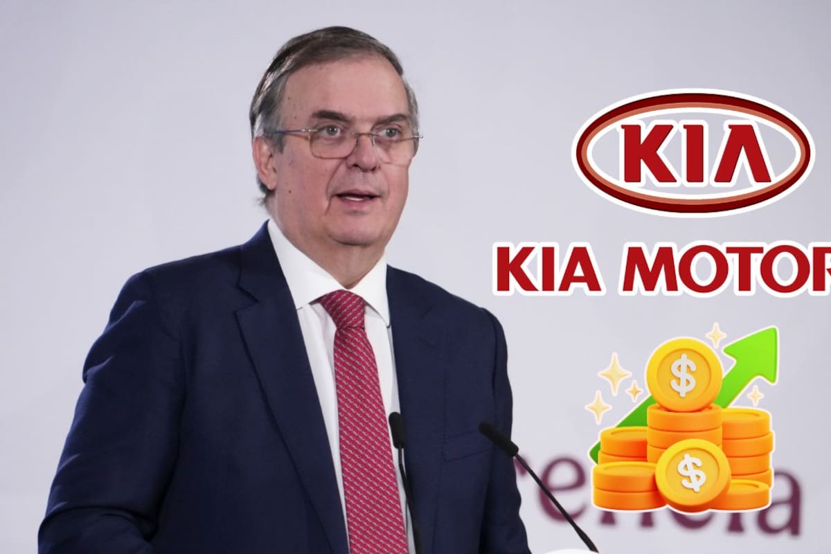 Anuncia Ebrard inversión de 649 mdd de KIA para producir vehículo eléctrico en México