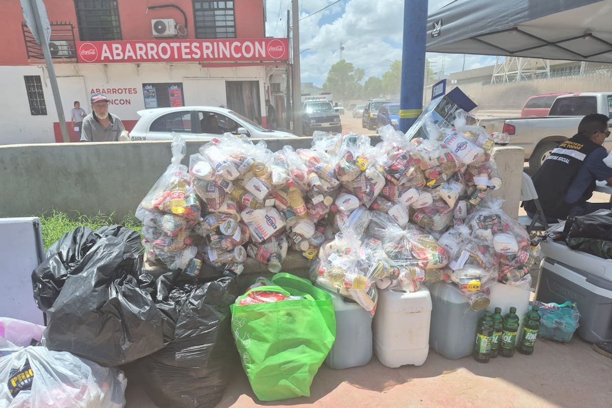 Iglesia de Tucson entrega 50 despensas y anuncia más ayuda para familias damnificadas por inundaciones en Nogales