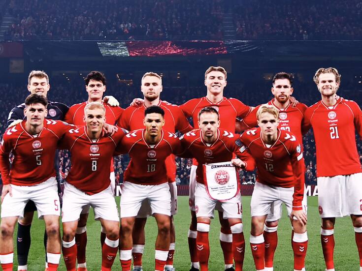 Dinamarca vs Macedonia del Norte: Goles, resumen y mejores momentos del partido de Repechaje Europeo