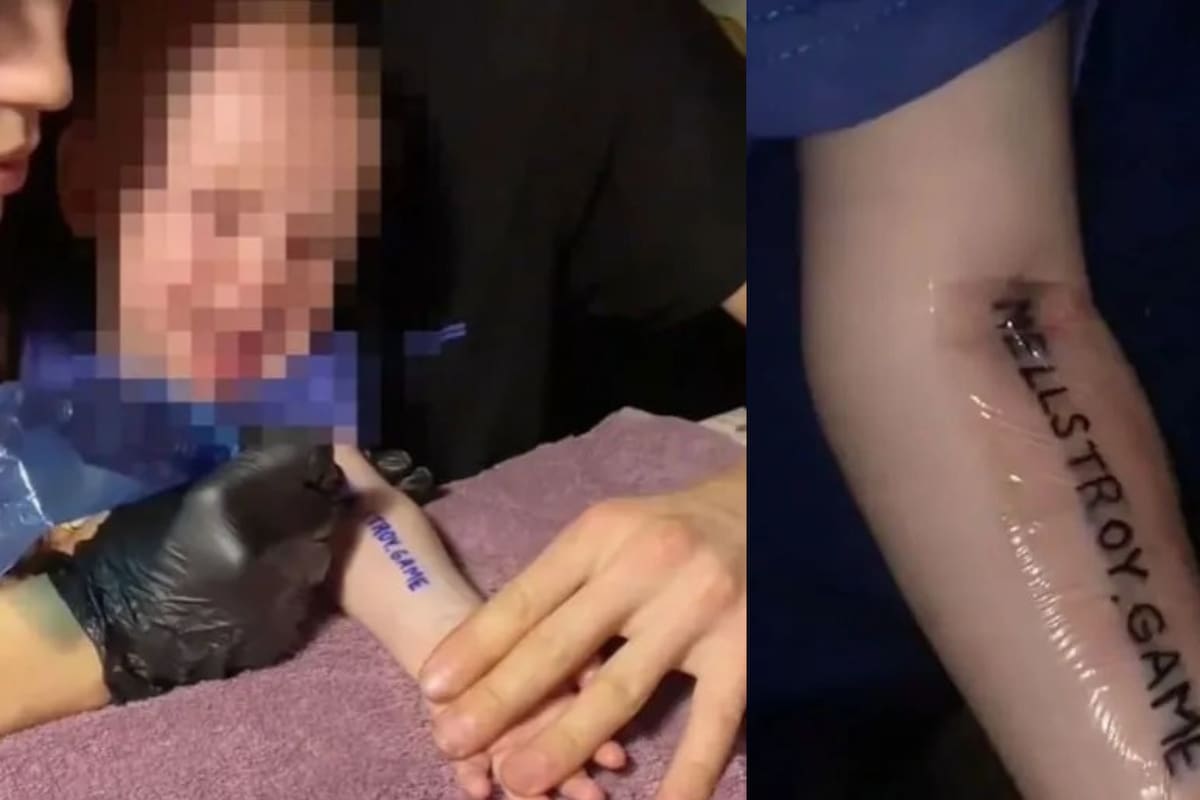 Padres tatúan a su hijo de un año para ganar  un premio de 60 mil dólares