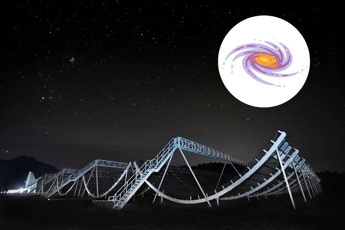 Encuentran ráfaga rápida de radio en una antigua galaxia ‘muerta’