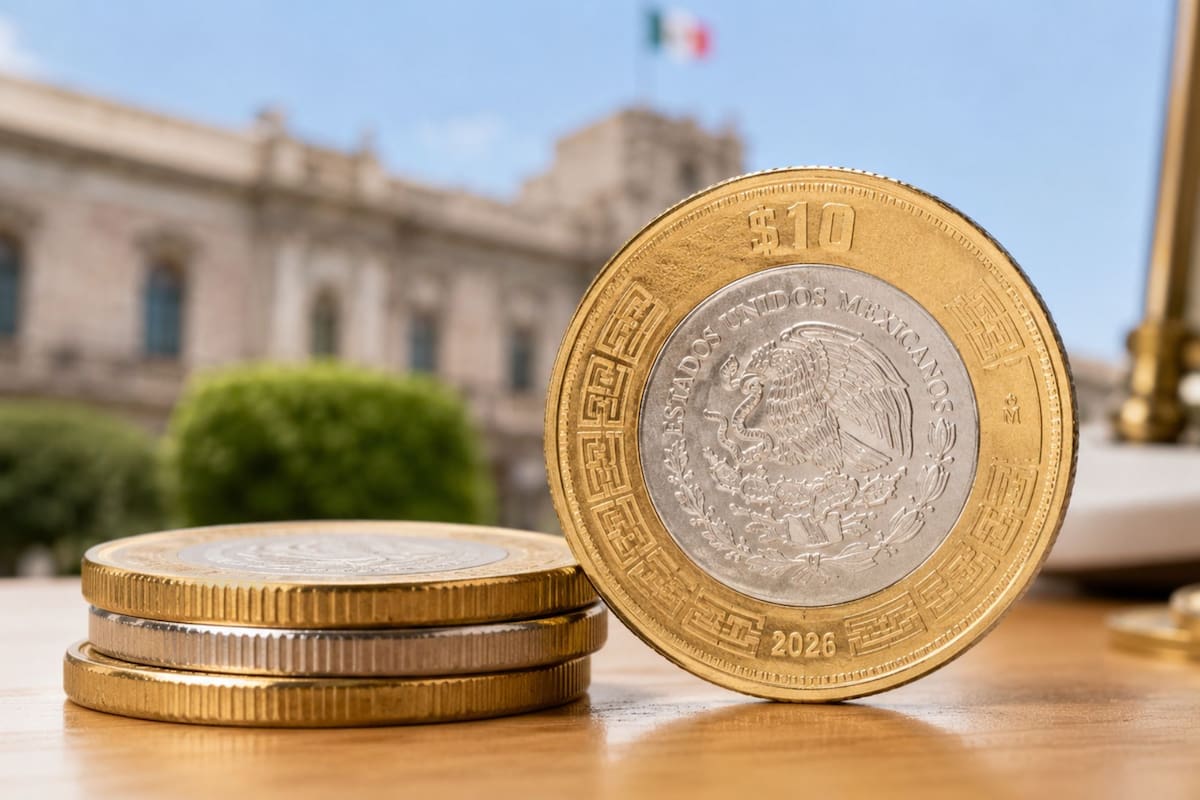 Por una reforma a la Ley Monetaria, Banxico y Hacienda sustituyen el núcleo de la moneda de 10 pesos por acero en 2026 para reducir costos, pero las piezas anteriores mantendrán su valor y tendrán un retiro paulatino