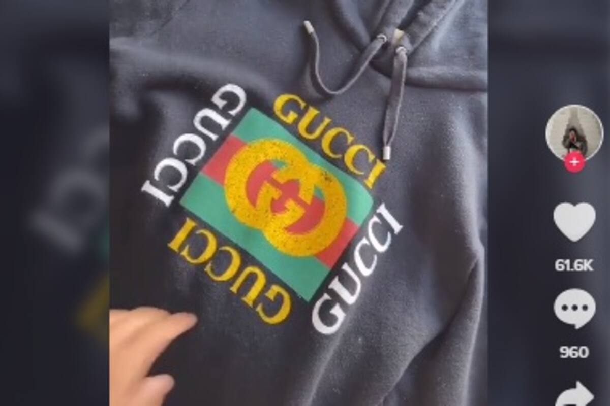 Tiktoker critica sudadera Gucci de más de 20 mil pesos