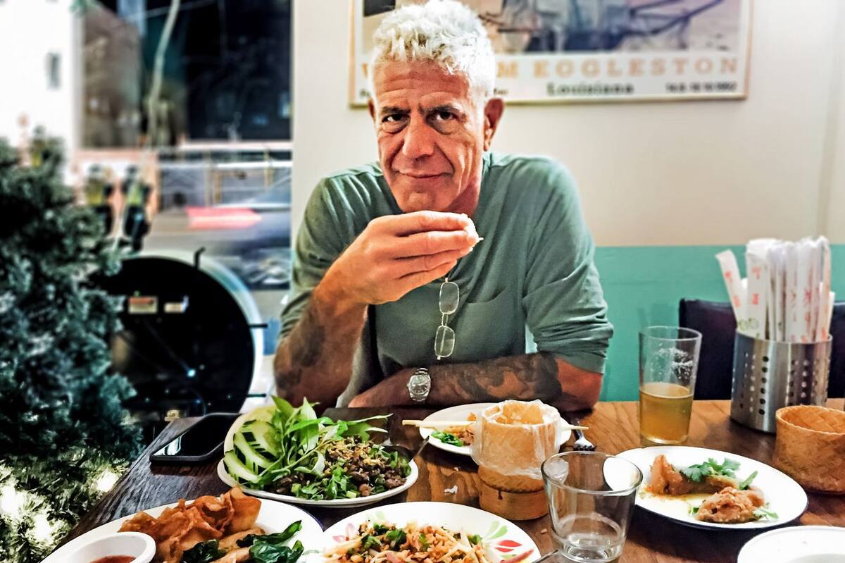 Anthony Bourdain / Cuenta de X: @BellaLoveNote