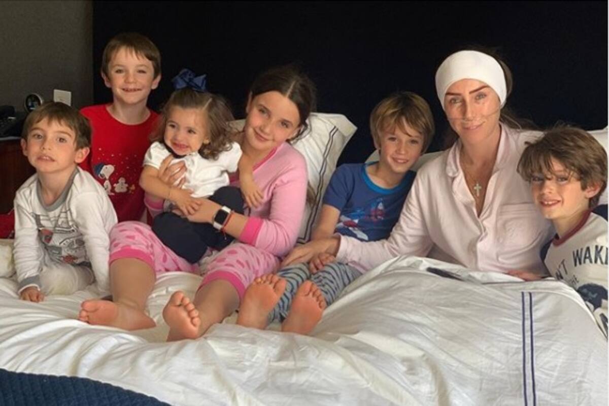 Inés Gomez Mont se recupera gracias a la "vitamina" de sus hijos