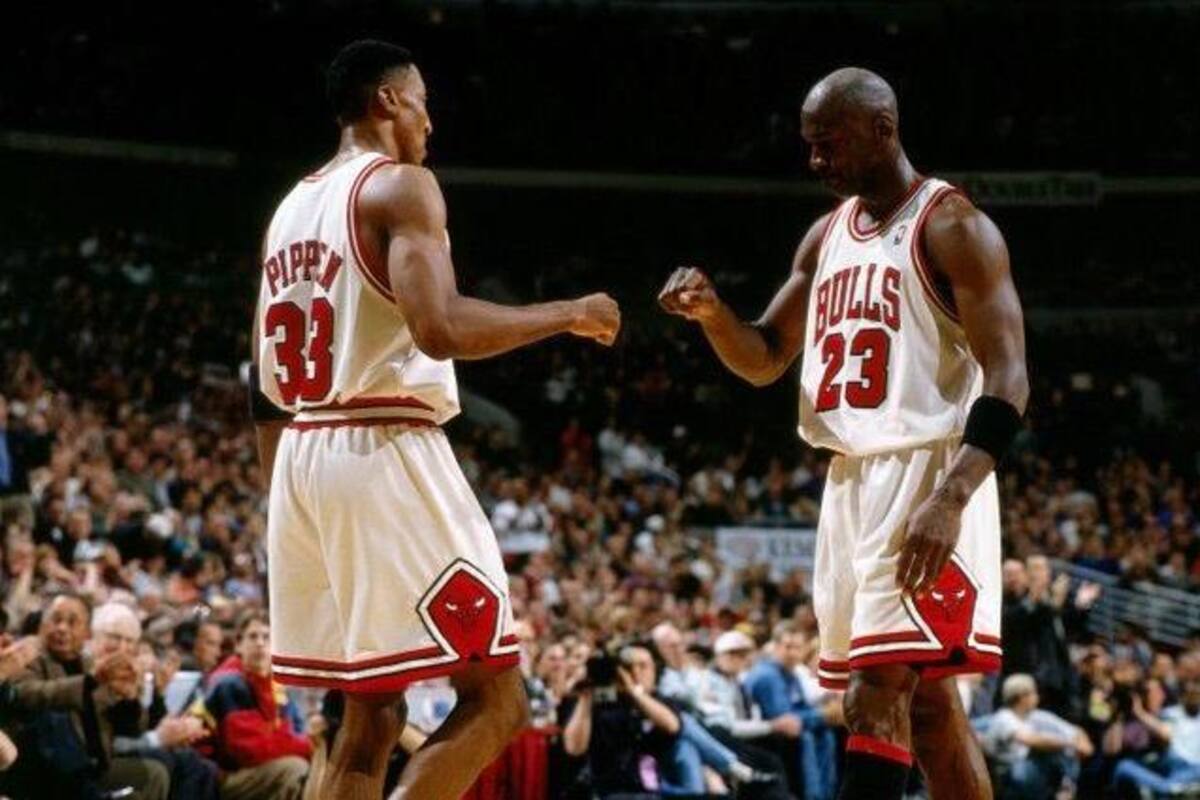 Pippen estaría molesto con Jordan por su presentación en ‘The Last Dance’