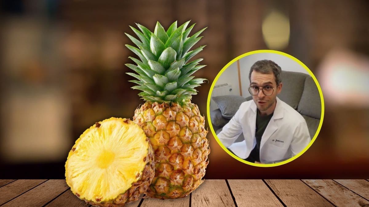 Para evitar antojos dulces, el médico José Manuel Felices revela: “La piña funciona tan bien porque literalmente te rompe un poco la lengua”