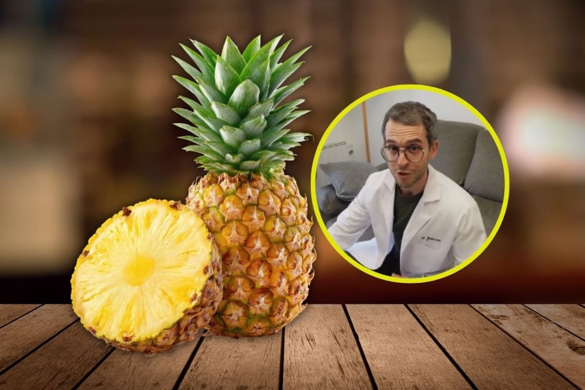 Para evitar antojos dulces, el médico José Manuel Felices revela: “La piña funciona tan bien porque literalmente te rompe un poco la lengua”