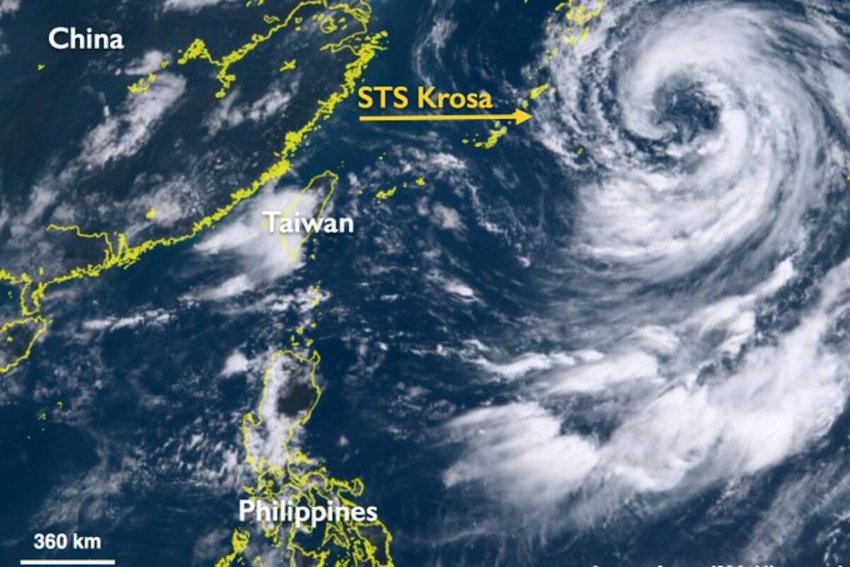 Tifón ‘Krosa’ deja un muerto y 21 heridos en Japón