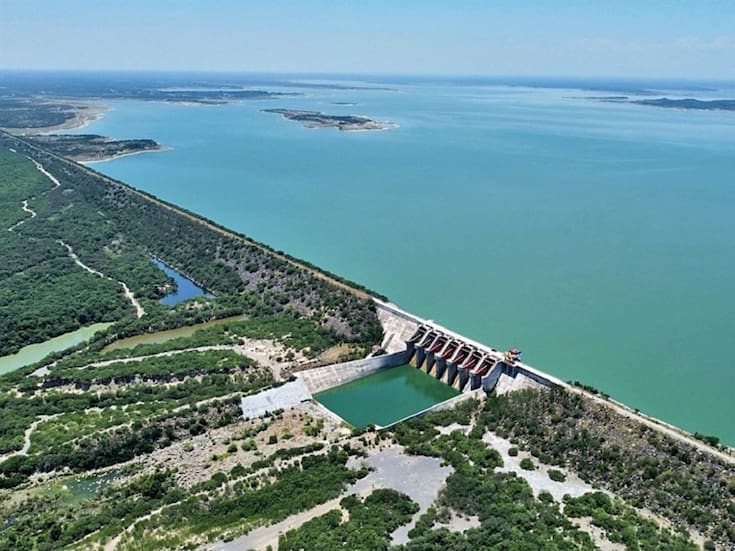 Comenzará desfogue de la presa El Cuchillo durante la madrugada de este lunes para pagar deuda hídrica con Estados Unidos