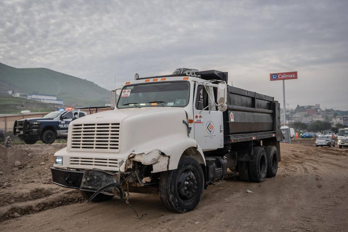 El accidente ocurrió a la altura de Residencial del Bosque y generó afectaciones al tránsito. Foto: Border Zoom