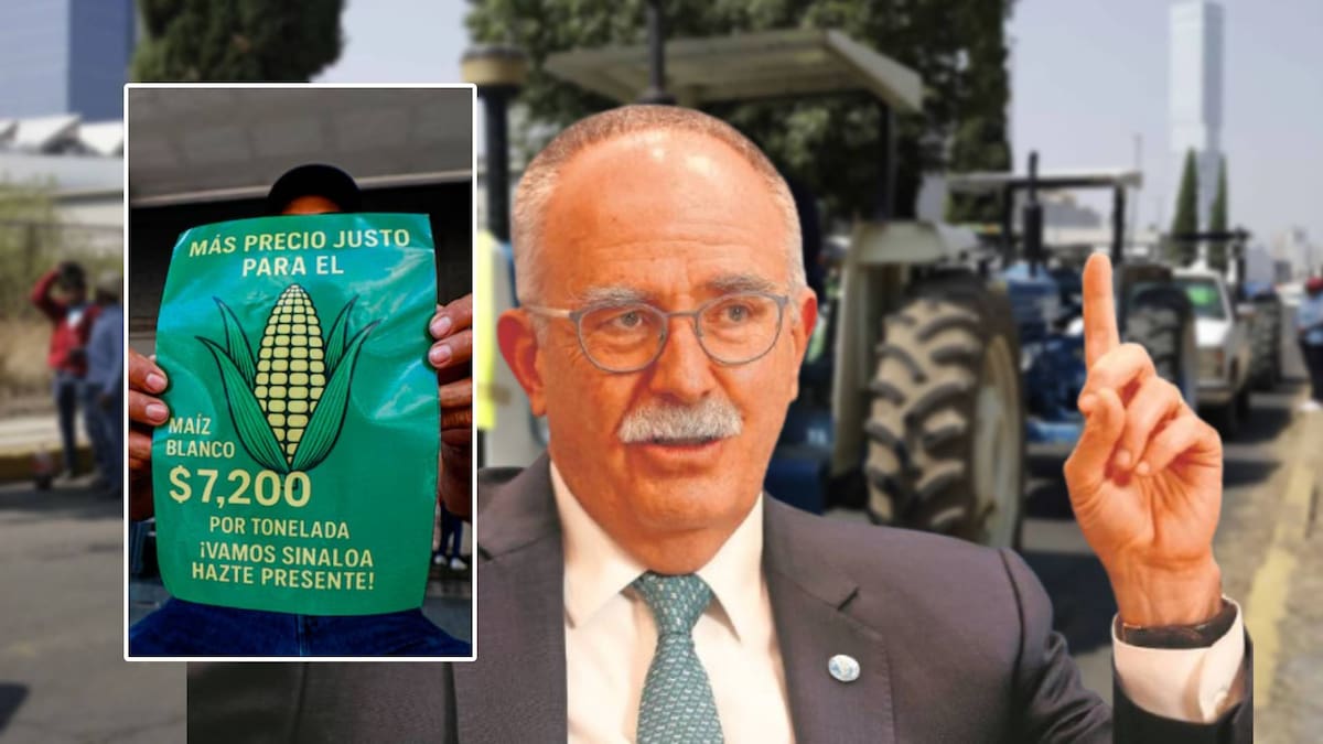 Julio Berdagué, Secretario de Agricultura no alcanzó un acuerdo sobre el costo del maíz con productores, por lo que mantienen bloqueos de carreteras. | Especial