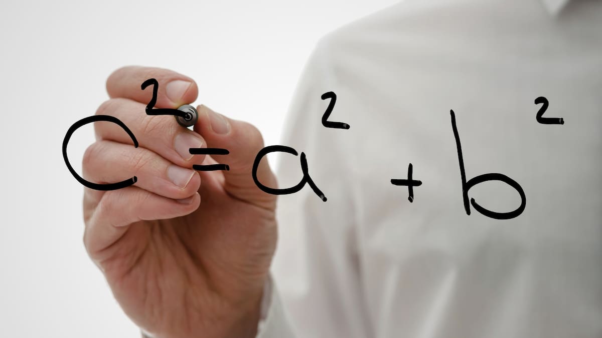 Teorema de Pitágoras. Foto: Canva