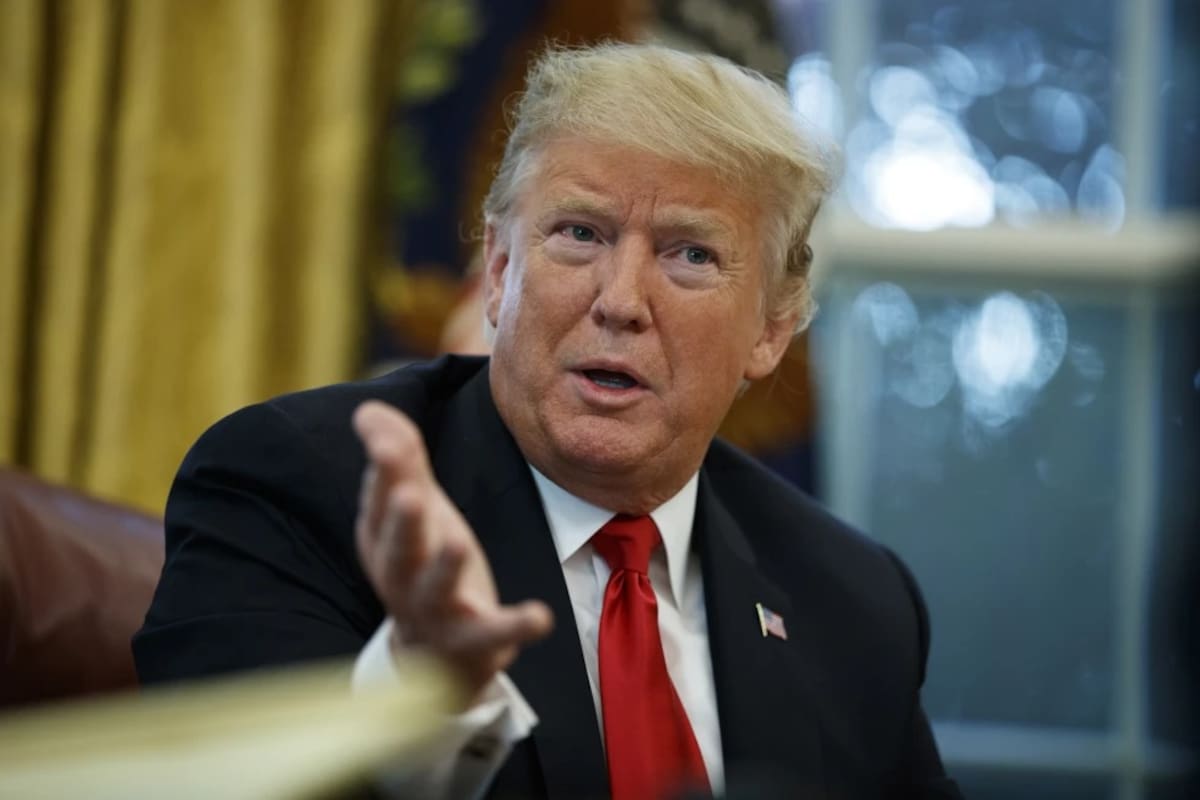 Donald Trump en una fotografía de archivo. | Crédito: AP/Evan Vucci