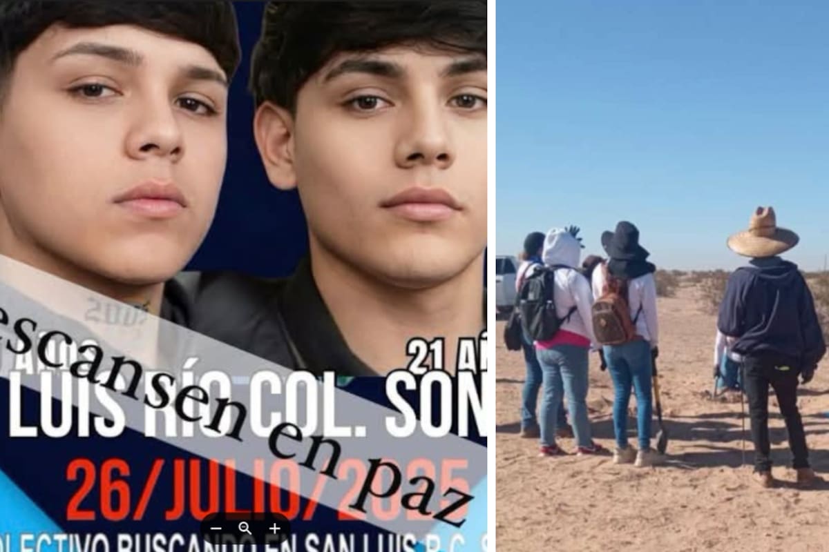 Identifican y entregan a su madre los restos de los hermanos Benavides, desaparecidos en San Luis Río Colorado