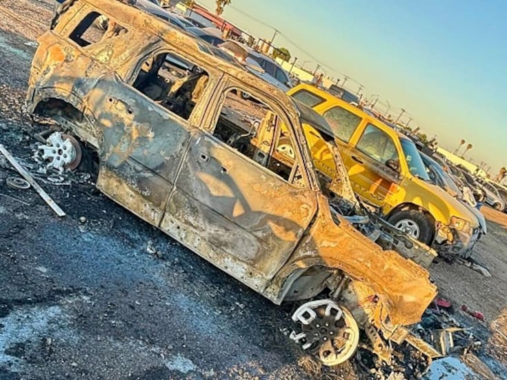 Mexicalense detenido por prender fuego a múltiples vehículos en Calexico