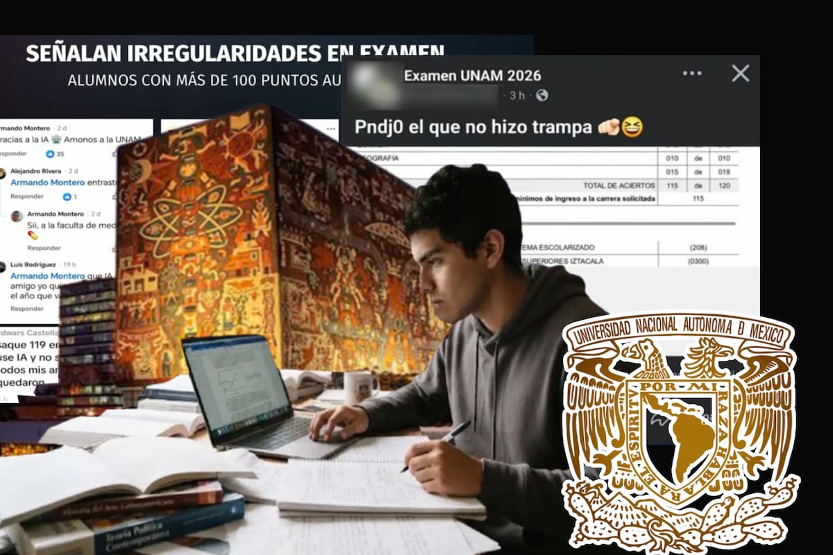 Aspirantes presumen que con IA entraron a la UNAM tras su examen de admisión y llaman “pend...” a quienes no la usaron, la polémica se desata