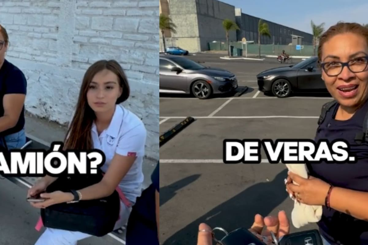 HotSpanish regaló carros a personas que estaban esperando el camión y se viraliza en Tiktok