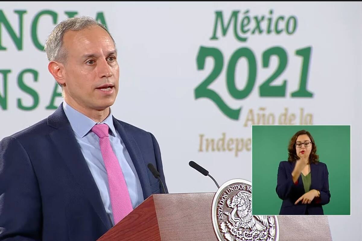 Mañanera de AMLO: Tercera ola de Covid en declive en la mitad del País, destaca López-Gatell
