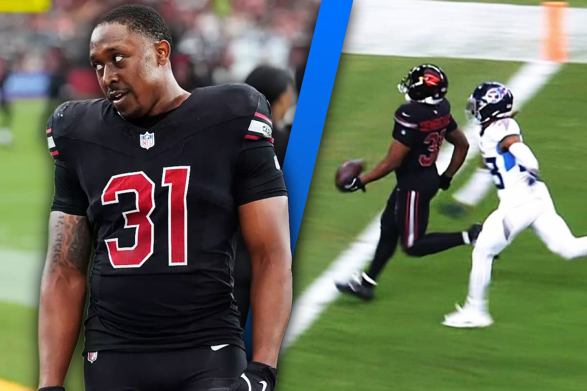 El increíble error de Emari Demercado en el Cardenales vs Titans que costó la victoria de Arizona en la NFL