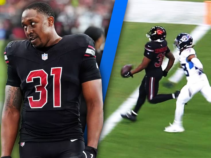 El increíble error de Emari Demercado en el Cardenales vs Titans que costó la victoria de Arizona en la NFL
