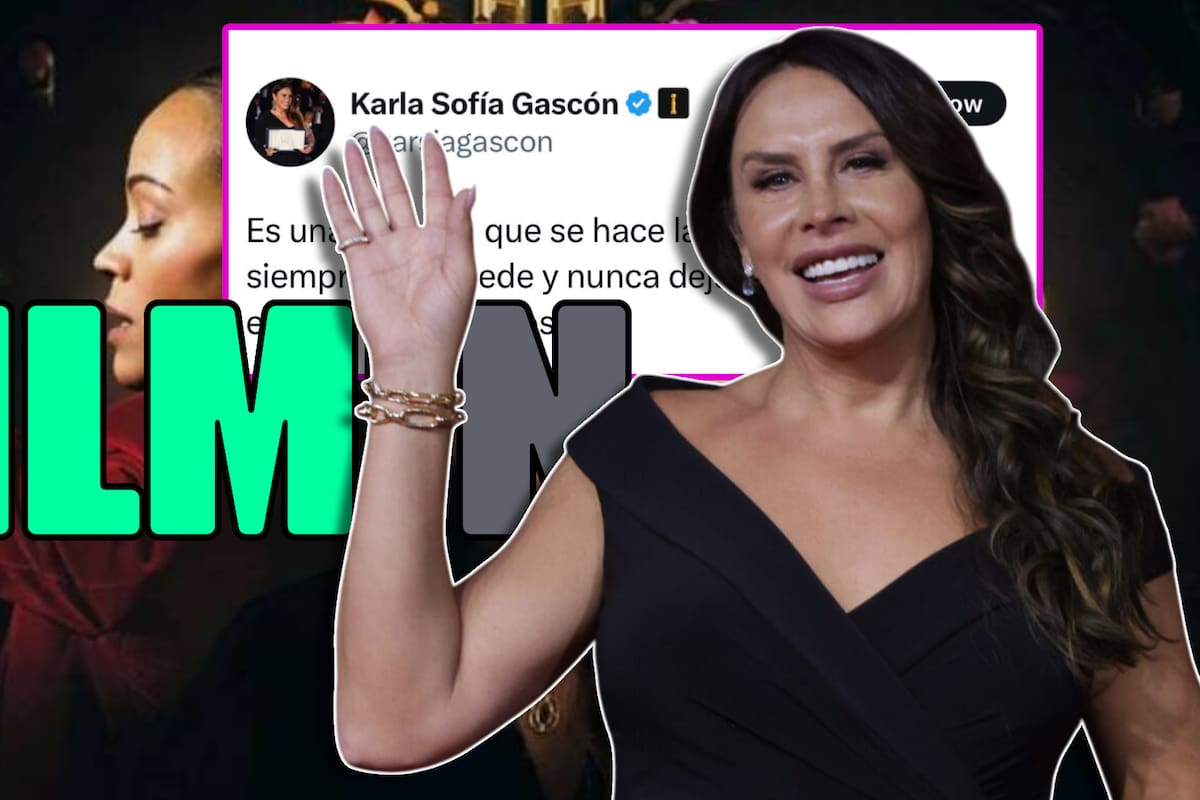 Karla Sofía Gascón promociona la llegada de Emilia Pérez a plataformas de streaming utilizando sus polémicos tuits; “Este tuit sí lo podría haber puesto yo”